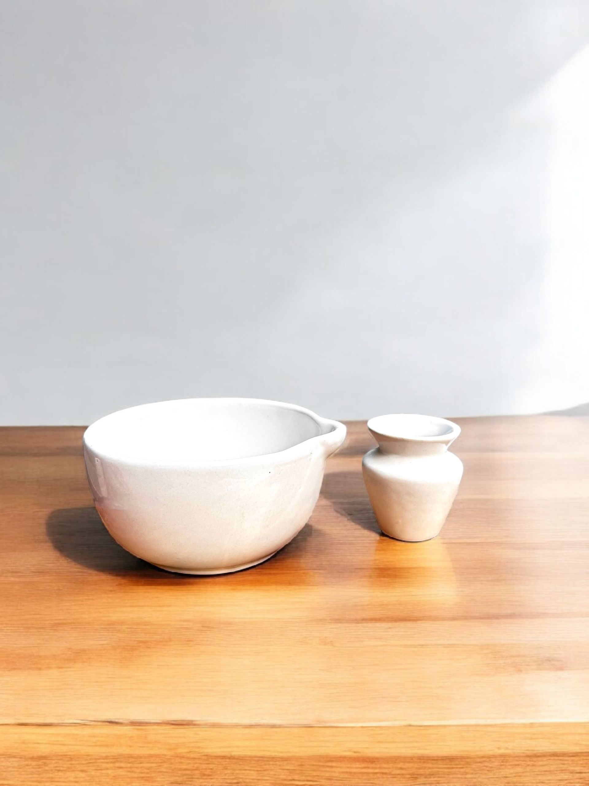 Cloud Whisk Matcha  Whisking & Pouring Ceramic Set - Premium Ceramic & 100% Chemical Free