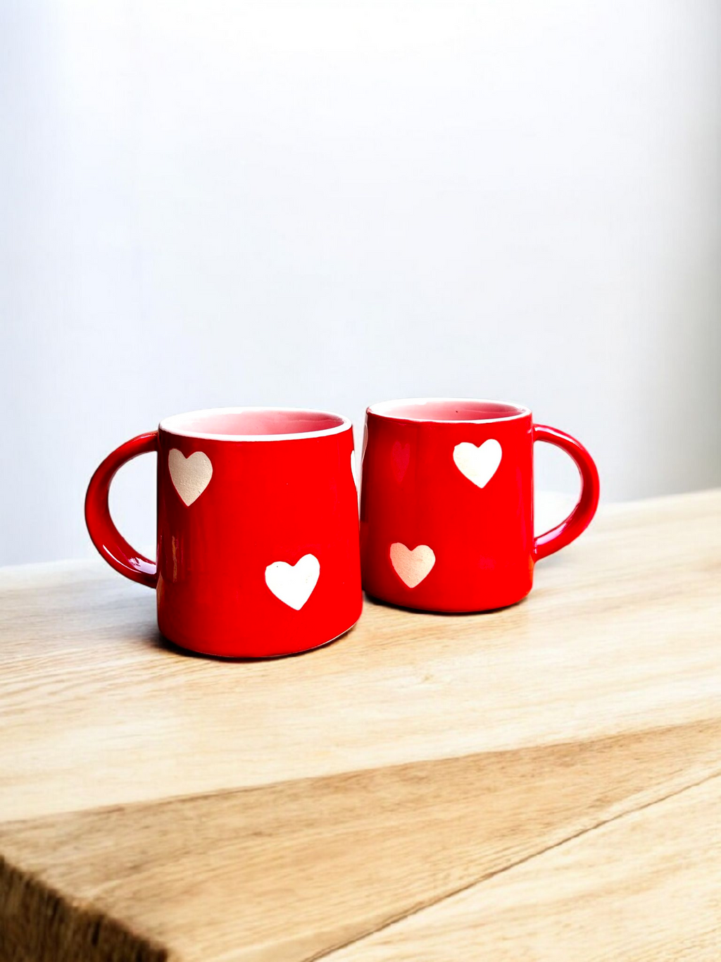 Tu Meri Morning Hai - Handmade Chemical Free Mug for Valentine's Day (2Pc.)