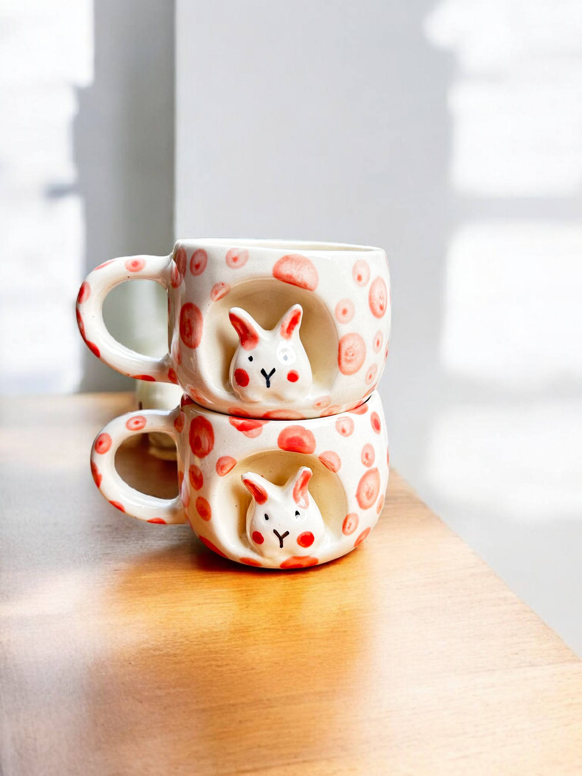 Cutie With a Soft Heart Mug - Handmade, 100% Chemical Free