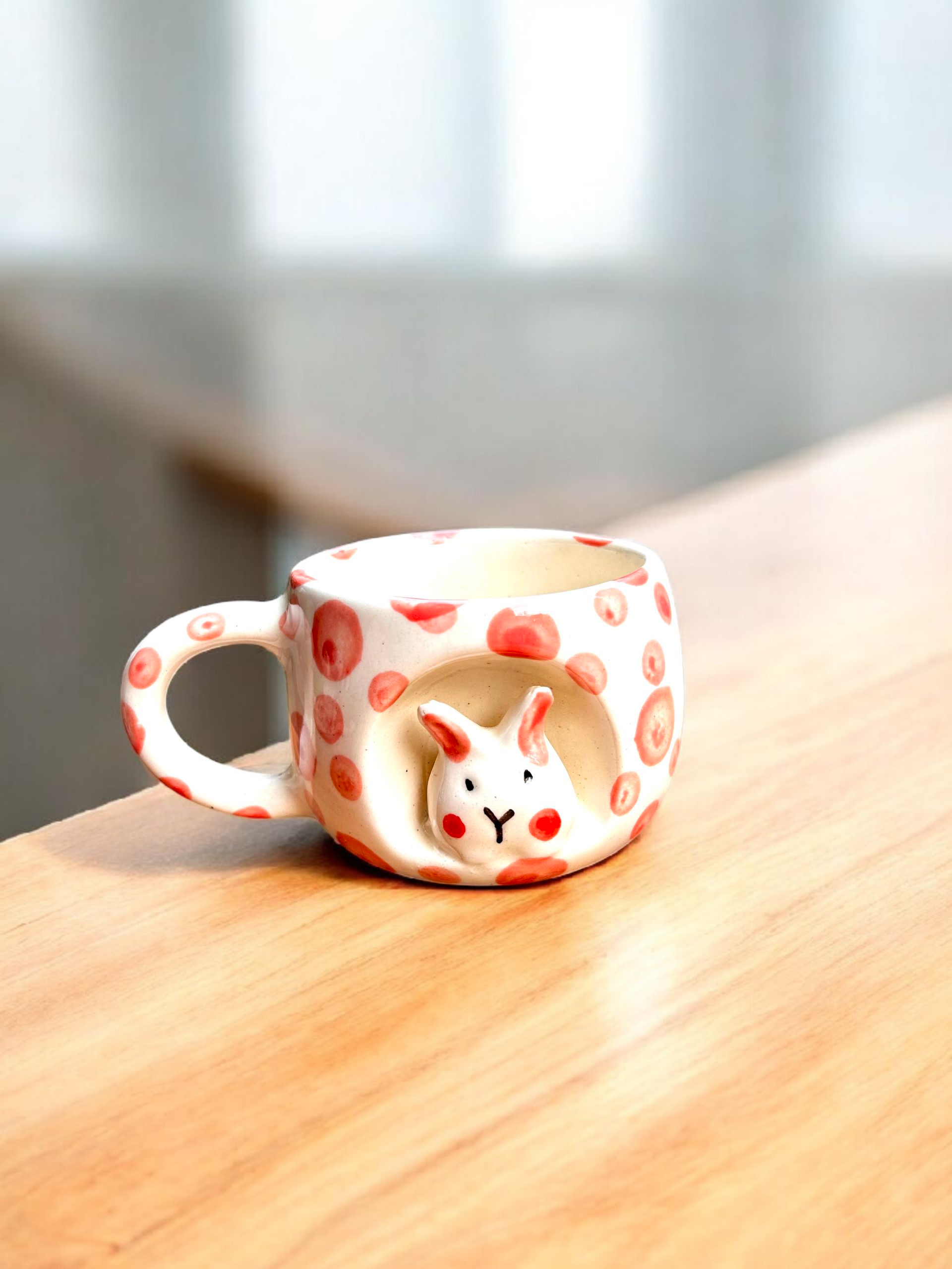 Cutie With a Soft Heart Mug - Handmade, 100% Chemical Free