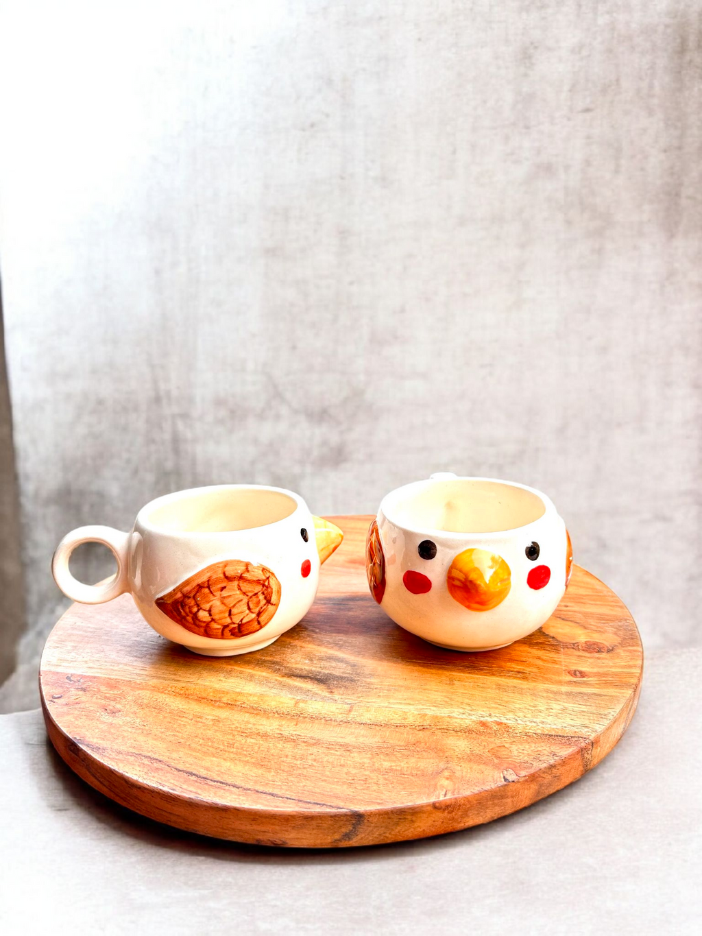 Lovebirds on a Coffee Date Mug Set (2Pc.)