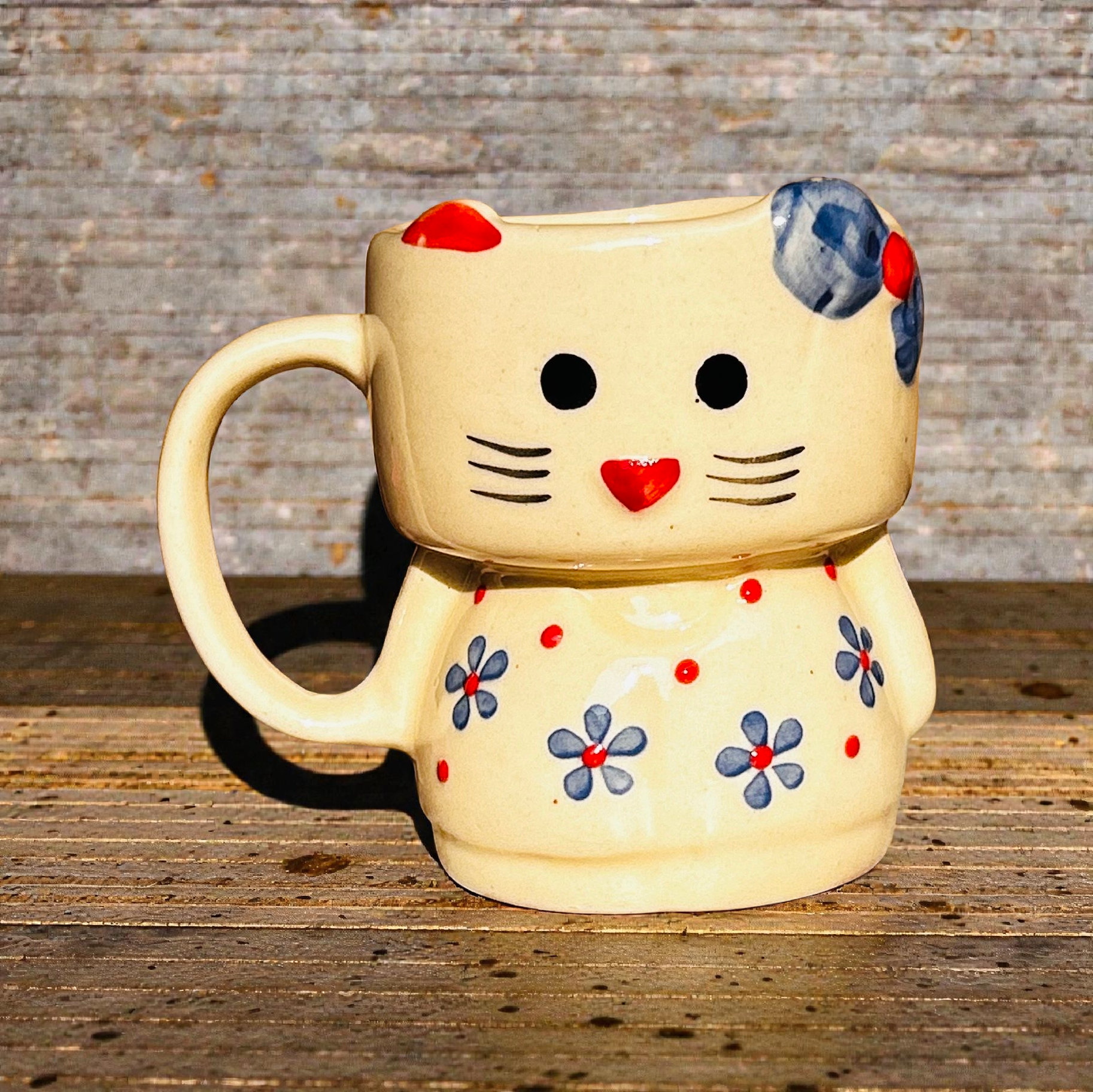 The Purrfect Blossom Mug (2 Pc.) - 100% Chemical Free, Handmade and Filled with love (Copy)