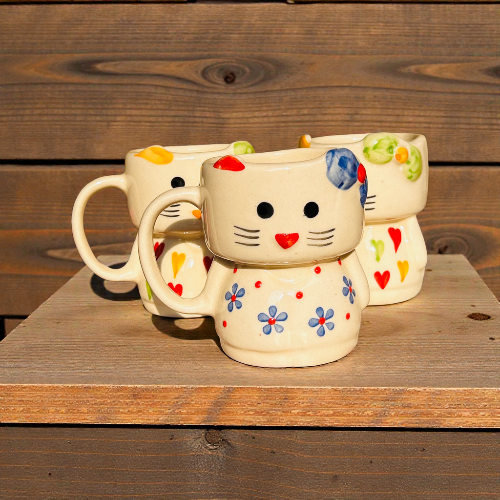The Purrfect Blossom Mug (2 Pc.) - 100% Chemical Free, Handmade and Filled with love (Copy)
