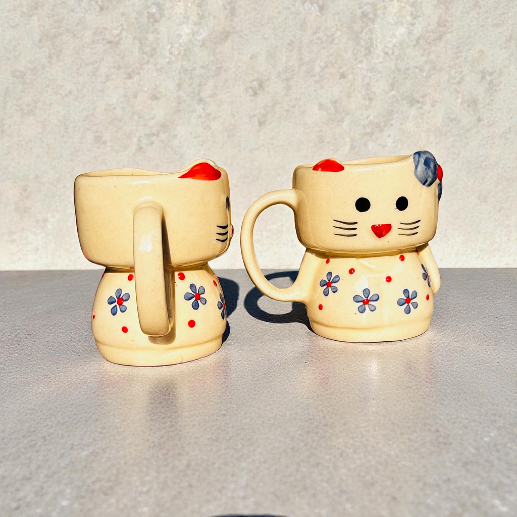 The Purrfect Blossom Mug (2 Pc.) - 100% Chemical Free, Handmade and Filled with love (Copy)