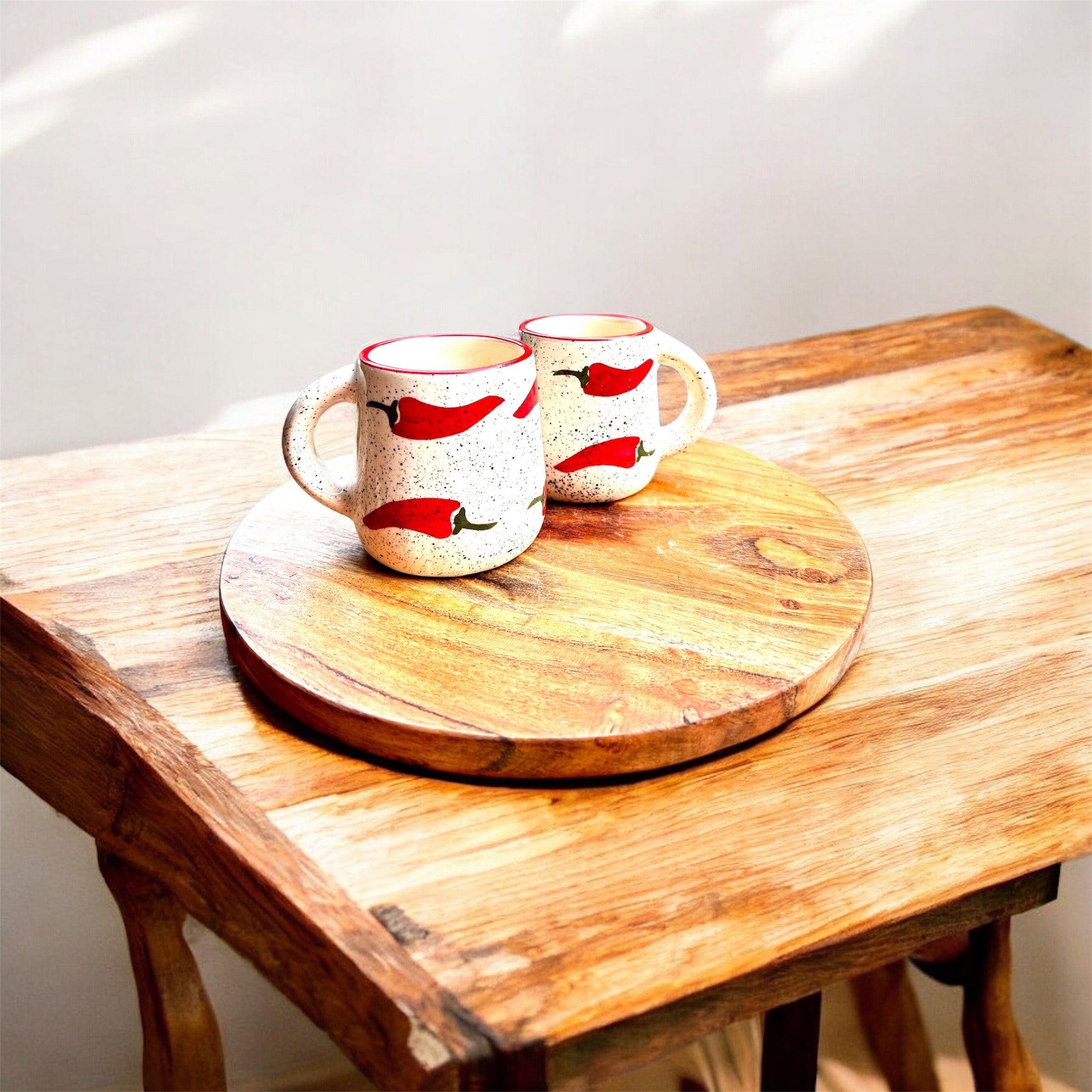 Teekhi Hai Par Pyaari Hai - Handmade, 100% Chemical Free, Microwave Safe, Dishwasher Safe Mug