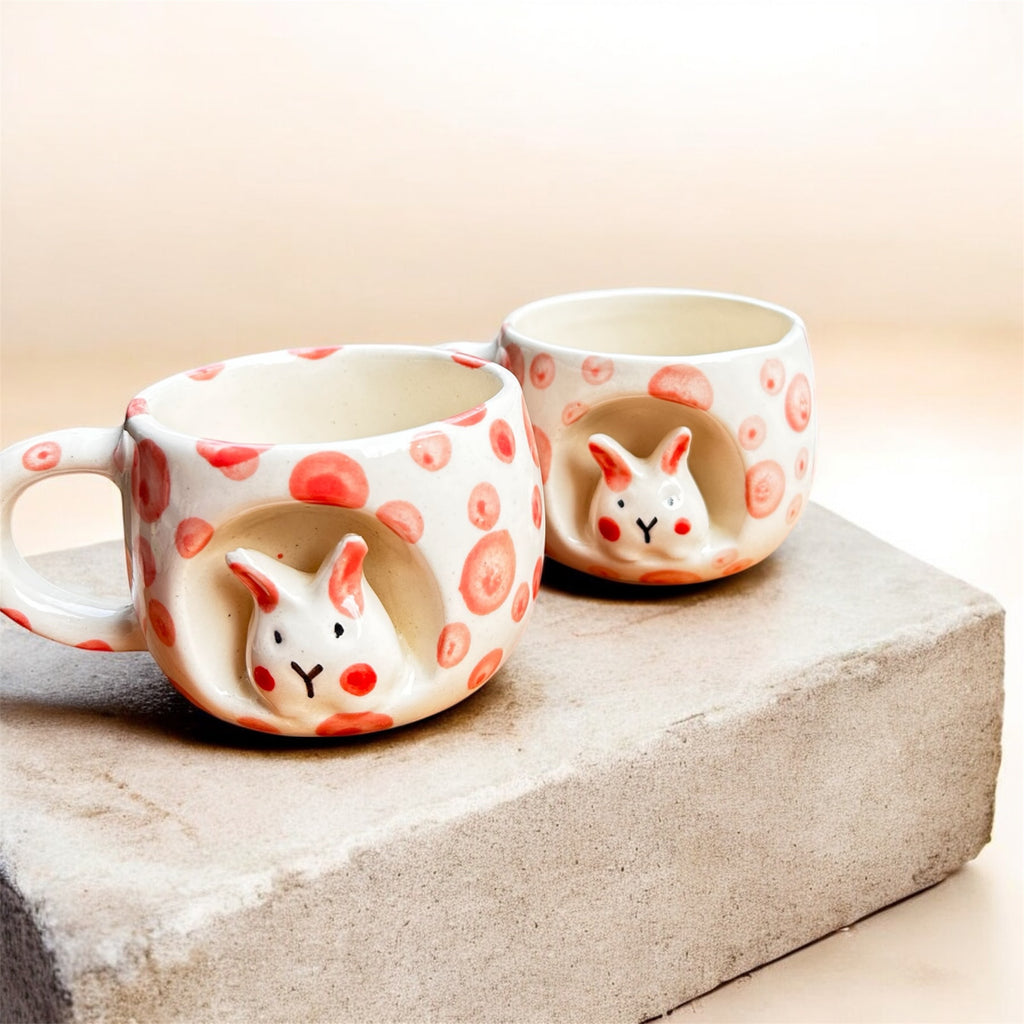 Cutie With a Soft Heart Mug - Handmade, 100% Chemical Free