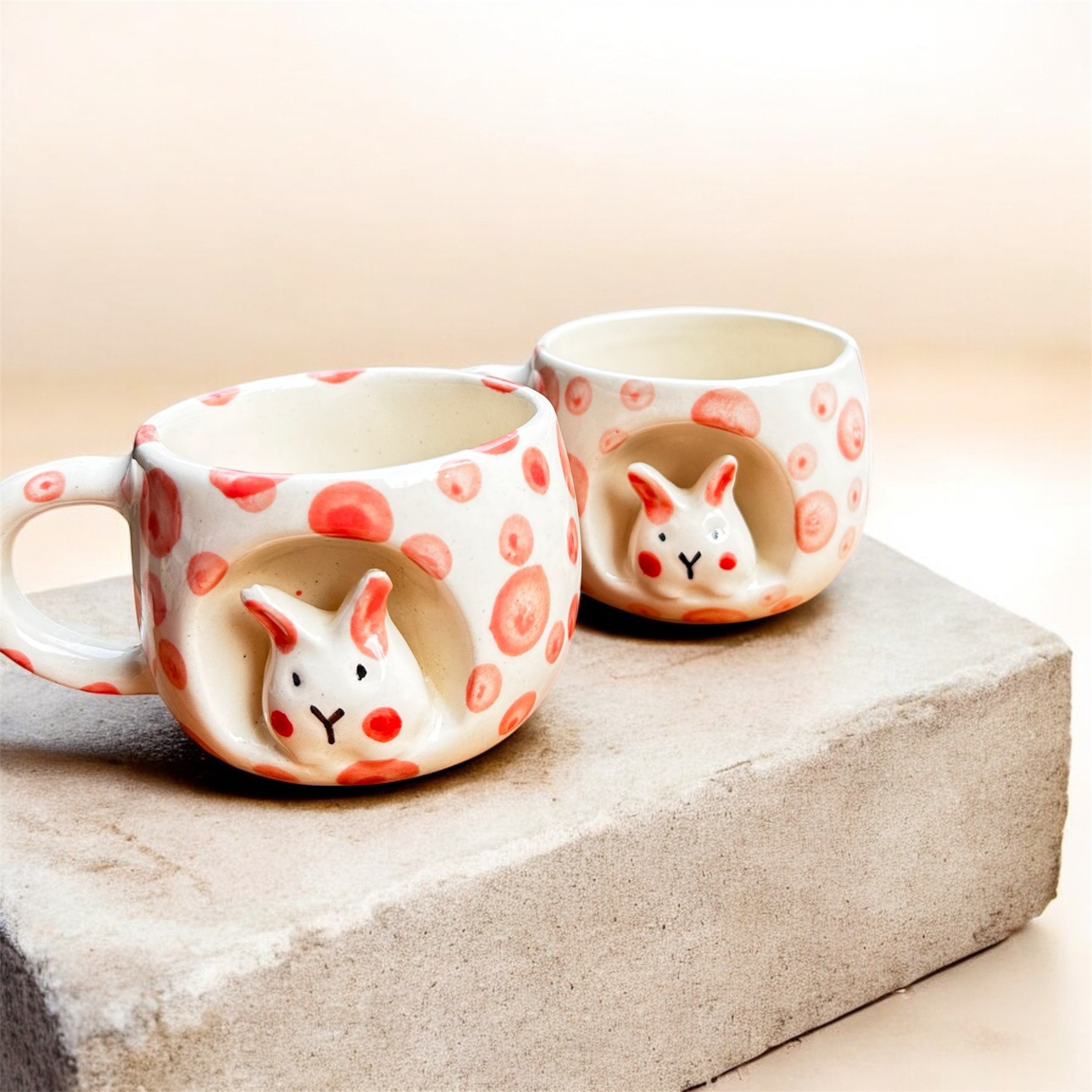 Cutie With a Soft Heart Mug - Handmade, 100% Chemical Free