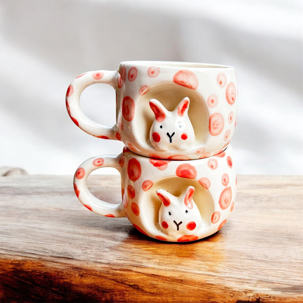 Cutie With a Soft Heart Mug - Handmade, 100% Chemical Free