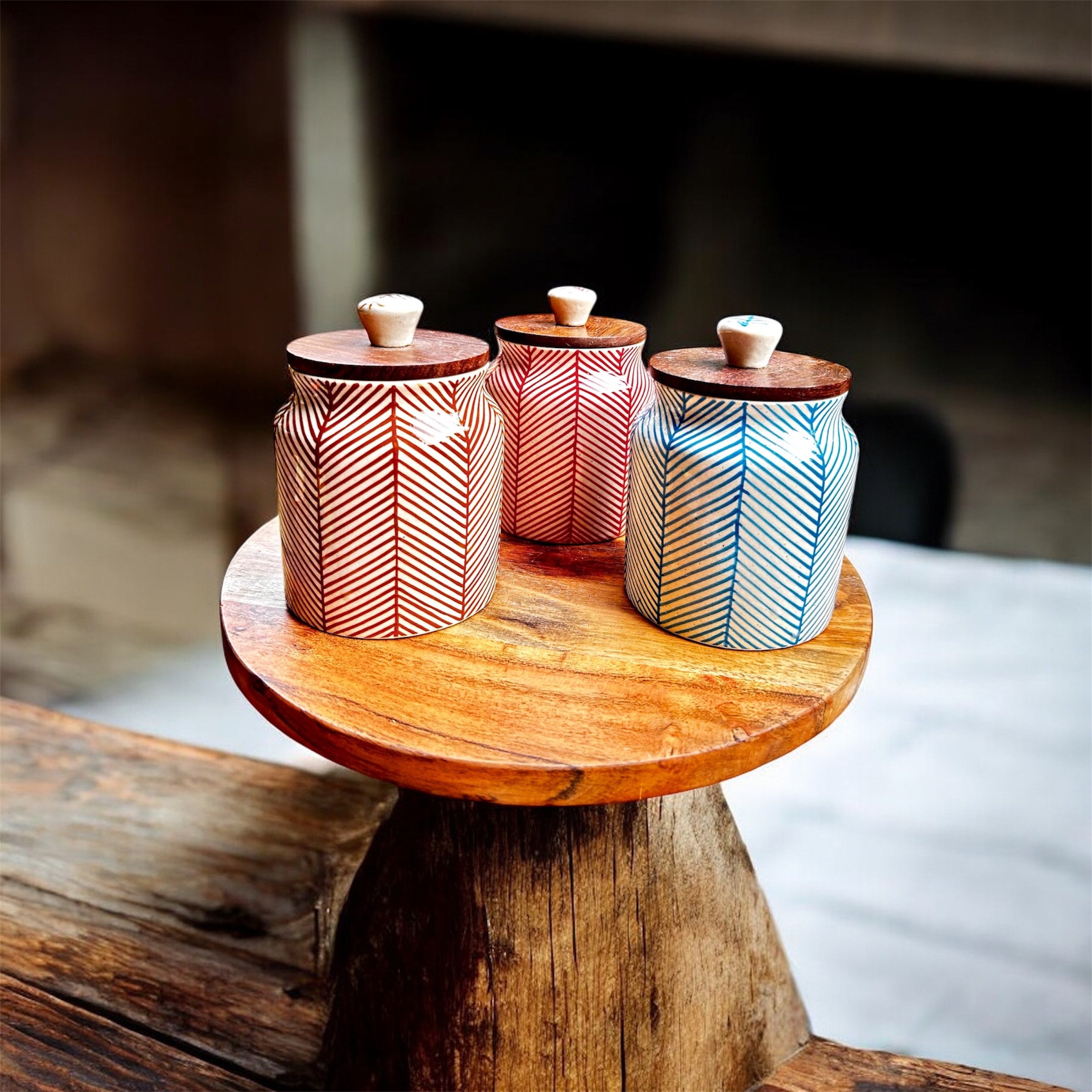 Kitchen Ke Teen Musketeers Jars |