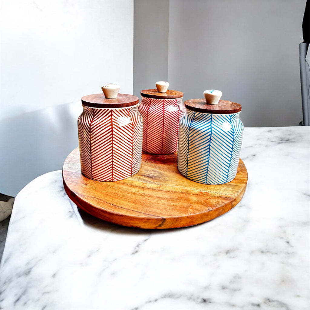 Kitchen Ke Teen Musketeers Jars |