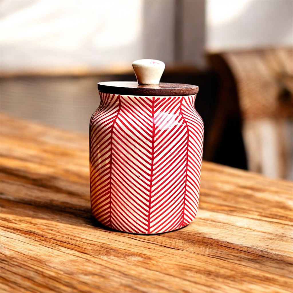 No More Plastic Jar - Red