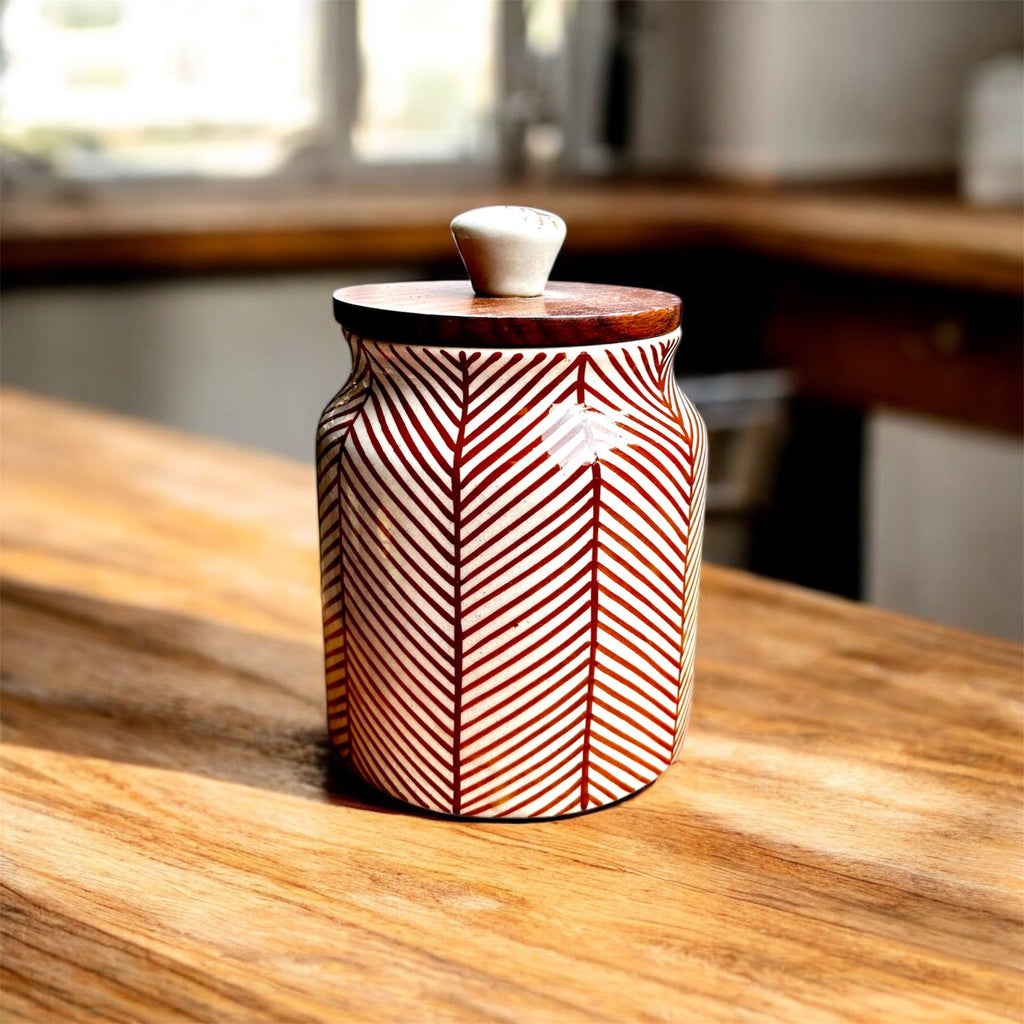No More Plastic Jar - Brown