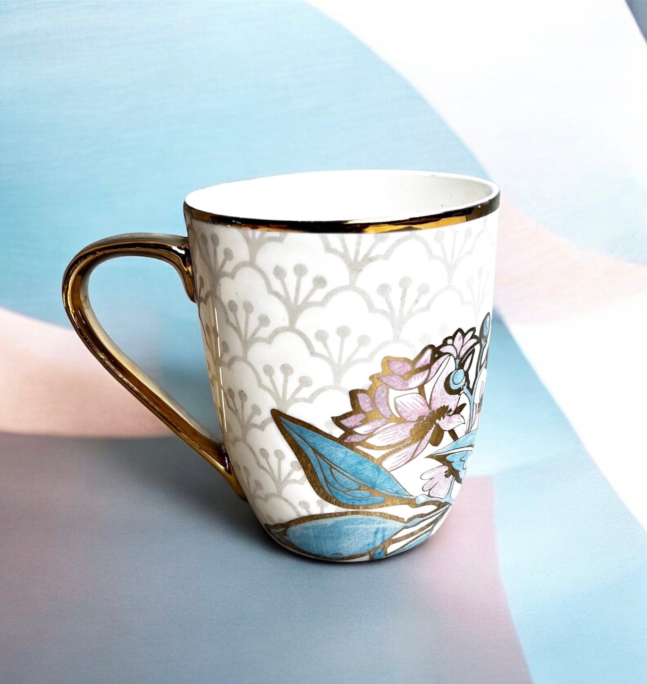 The Royal Lotus Pavilion Mug ⭐ (1-Piece)