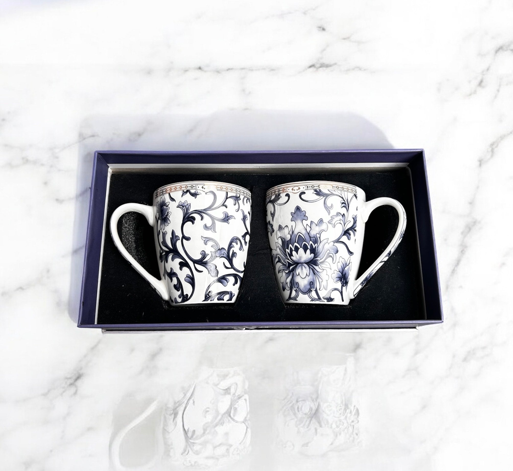 The Sapphire Court Mug (2-Piece)
