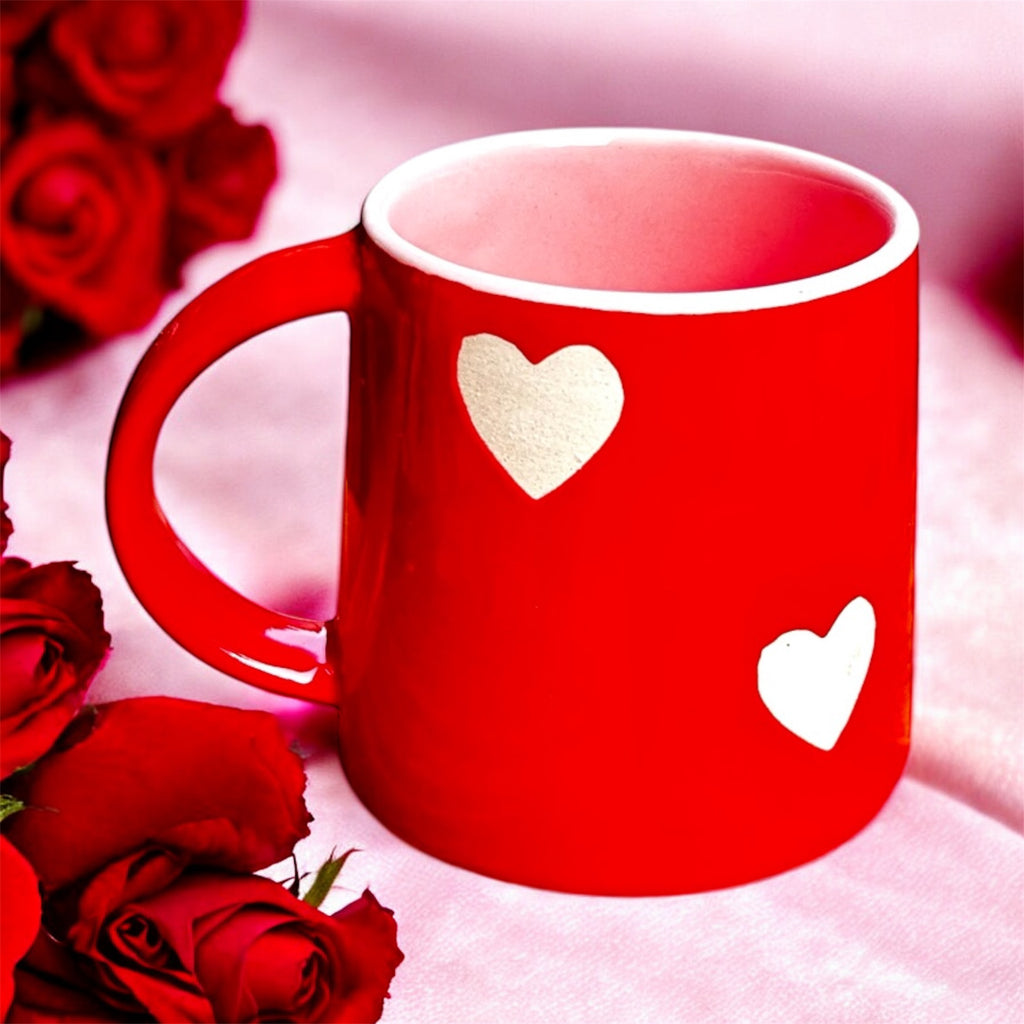 Tu Meri Morning Hai - Handmade Chemical Free Mug for Valentine's Day (2Pc.)