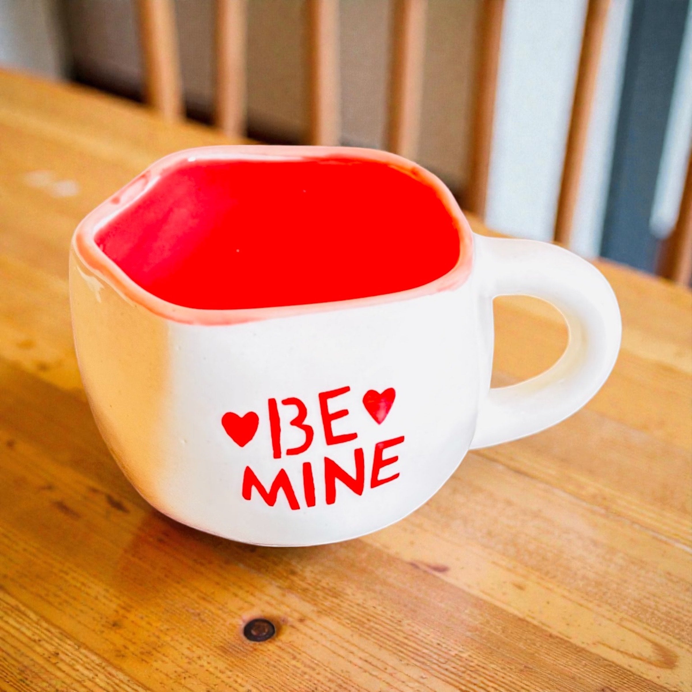 Be Mine Forever Mug - 100% Chemical free, Women's Day Gifting (set of 2)