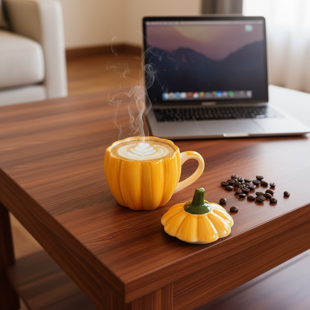 You are my Pumpkin Love Mug with Lid (Set of 2)