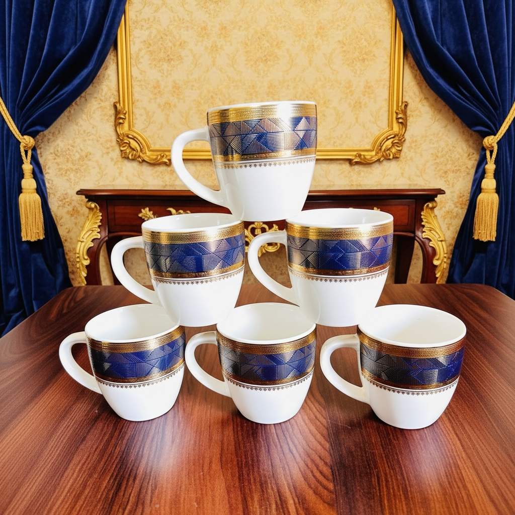 Maharaja Graphite Luxe Cup Set