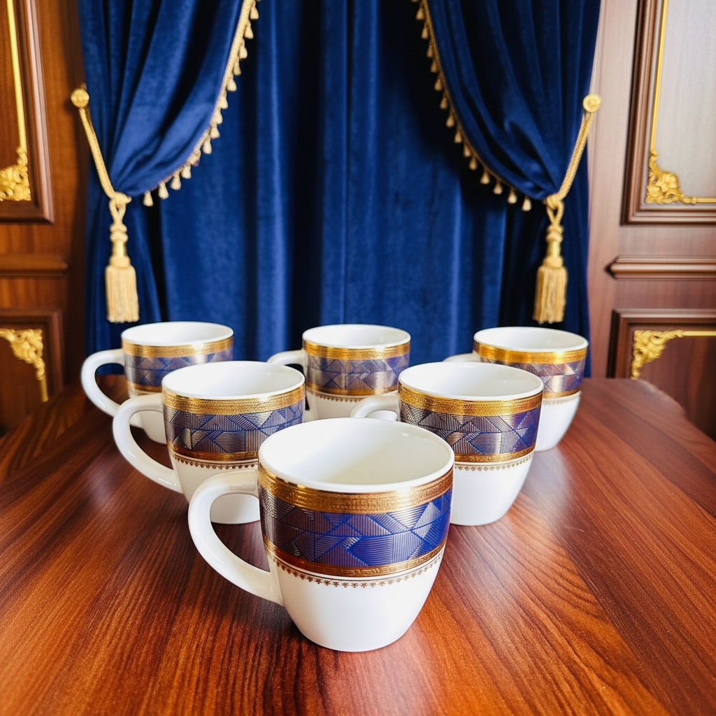 Maharaja Graphite Luxe Cup Set