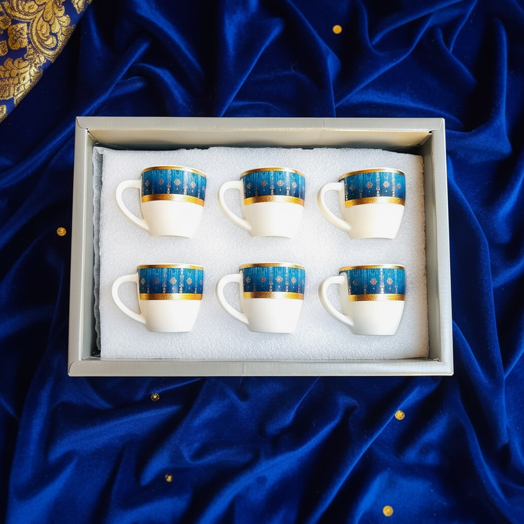 Neel Mahal Royale Porcelain Cup Set