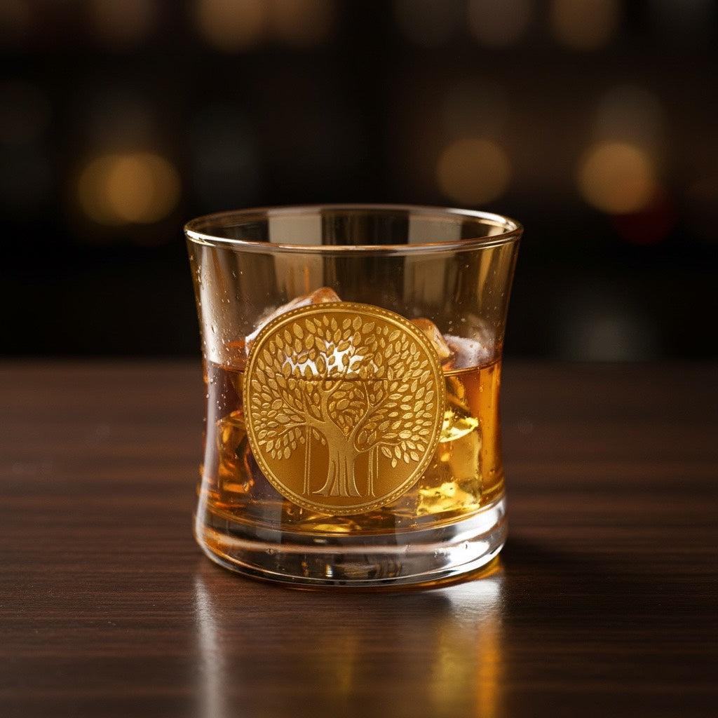 Emperor’s Reserve 24K Gold Crystal Glass Set (4 Pieces)-Turkey Crystalite collection