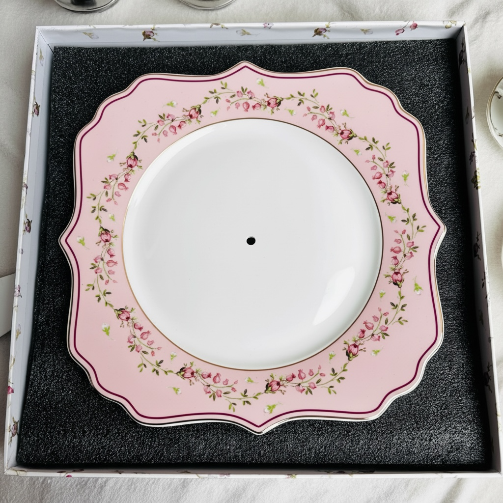 Palais de roses Premium Porcelain Tea, Snack & Dessert Stand Set (19 Pieces) - VALUE PACK