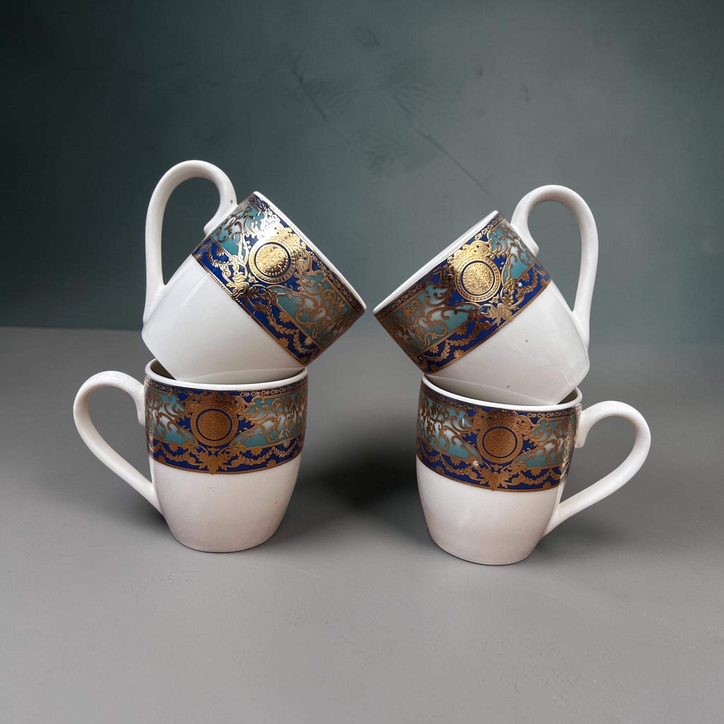 Noor-e-Mehfil Imperial Tea/Coffee Mug Set (6-Pieces) (Big Size)
