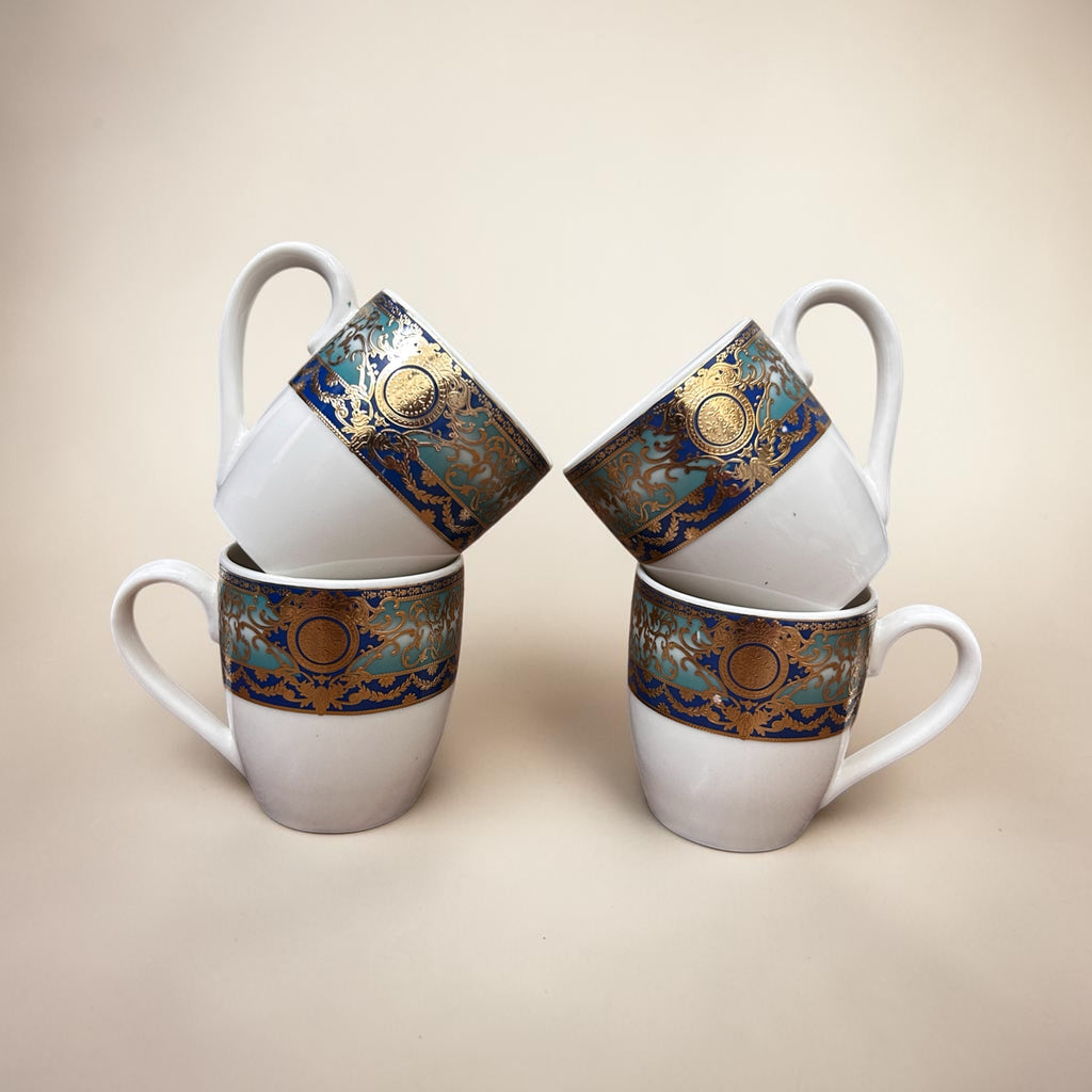 Noor-e-Mehfil Imperial Tea/Coffee Mug Set (6-Pieces) (Big Size)